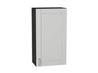 Шкаф верхний с 1-ой дверцей Лофт Graphite, Grey Silk, 920, 500 В*Ш*Г 920*500*320, фасад МДФ  Grey Silk, корпус  Graphite ms2510VVT_69605