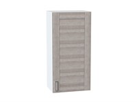 Шкаф верхний с 1-ой дверцей Лофт Белый, Cappuccino Veralinga, 920, 450 В*Ш*Г 920*450*320, фасад МДФ  Cappuccino Veralinga, корпус  Белый ms2510VVT_40227