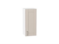 Шкаф верхний с 1-ой дверцей Лофт Белый, Cream Silk, 720, 300 В*Ш*Г 716*300*320, фасад МДФ  Cream Silk, корпус  Белый ms2510VVT_71434