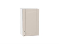 Шкаф верхний с 1-ой дверцей Лофт Белый, Cream Silk, 720, 450 В*Ш*Г 716*450*320, фасад МДФ  Cream Silk, корпус  Белый ms2510VVT_71437
