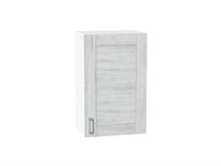 Шкаф верхний с 1-ой дверцей Лофт Белый, Nordic Oak, 720, 450 В*Ш*Г 716*450*320, фасад МДФ  Nordic Oak, корпус  Белый ms2510VVT_39676