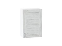 Шкаф верхний с 1-ой дверцей Лофт Белый, Nordic Oak, 720, 500 В*Ш*Г 716*500*320, фасад МДФ  Nordic Oak, корпус  Белый ms2510VVT_39716