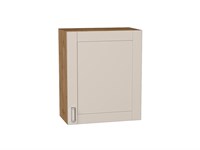 Шкаф верхний с 1-ой дверцей Лофт Дуб Вотан, Cream Silk, 720, 600 В*Ш*Г 716*600*320, фасад МДФ  Cream Silk, корпус  Дуб Вотан ms2510VVT_71455