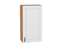 Шкаф верхний с 1-ой дверцей Лофт Дуб Вотан, Super White, 920, 500 В*Ш*Г 920*500*320, фасад МДФ  Super White, корпус  Дуб Вотан ms2510VVT_63177
