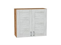 Шкаф верхний с 2-мя дверцами Лофт Дуб Вотан, Nordic Oak, 720, 800 В*Ш*Г 716*800*320, фасад МДФ  Nordic Oak, корпус  Дуб Вотан ms2510VVT_63231