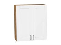 Шкаф верхний с 2-мя дверцами Лофт Дуб Вотан, White Silk, 920, 800 В*Ш*Г 920*800*320, фасад МДФ  White Silk, корпус  Дуб Вотан ms2510VVT_63227