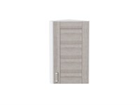 Шкаф верхний торцевой Лофт Белый, Cappuccino Veralinga, 720 В*Ш*Г 716*300*306, фасад МДФ  Cappuccino Veralinga, корпус  Белый ms2510VVT_48903