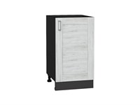 Шкаф нижний с 1-ой дверцей Лофт Graphite, Nordic Oak, 450 В*Ш*Г 816*450*480, фасад МДФ  Nordic Oak, корпус  Graphite ms2510VVT_39684