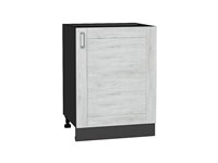 Шкаф нижний с 1-ой дверцей Лофт Graphite, Nordic Oak, 600 В*Ш*Г 816*600*480, фасад МДФ  Nordic Oak, корпус  Graphite ms2510VVT_41246
