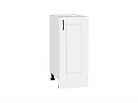 Шкаф нижний с 1-ой дверцей Лофт Белый, Super White, 350 В*Ш*Г 816*350*480, фасад МДФ  Super White, корпус  Белый ms2510VVT_65255