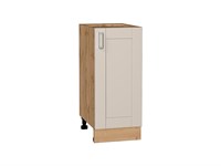 Шкаф нижний с 1-ой дверцей Лофт Дуб Вотан, Cream Silk, 350 В*Ш*Г 816*350*480, фасад МДФ  Cream Silk, корпус  Дуб Вотан ms2510VVT_71560