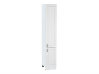 Шкаф пенал с 2-мя дверцами Лофт Белый, Super White, 2340, 400 В*Ш*Г 2336*400*576, фасад МДФ  Super White, корпус  Белый ms2510VVT_55579