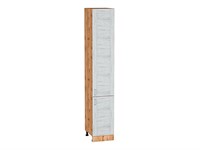Шкаф пенал с 2-мя дверцами Лофт Дуб Вотан, Nordic Oak, 2340, 400 В*Ш*Г 2336*400*576, фасад МДФ  Nordic Oak, корпус  Дуб Вотан ms2510VVT_63437