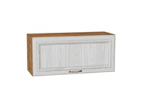 Шкаф верхний горизонтальный Шале Дуб Вотан, White Dreamline, 800 В*Ш*Г 358*800*320, фасад МДФ  White Dreamline, корпус  Дуб Вотан ms2510VVT_61283
