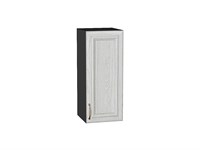 Шкаф верхний с 1-ой дверцей Шале Graphite, White Dreamline, 720, 300 В*Ш*Г 716*300*320, фасад МДФ  White Dreamline, корпус  Graphite ms2510VVT_53757