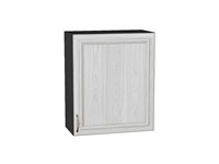Шкаф верхний с 1-ой дверцей Шале Graphite, White Dreamline, 720, 600 В*Ш*Г 716*600*320, фасад МДФ  White Dreamline, корпус  Graphite ms2510VVT_53761