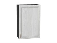 Шкаф верхний с 1-ой дверцей Шале Graphite, White Dreamline, 920, 600 В*Ш*Г 920*600*320, фасад МДФ  White Dreamline, корпус  Graphite ms2510VVT_53766