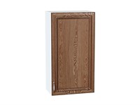 Шкаф верхний с 1-ой дверцей Шале Белый, Brown Dreamline, 920, 500 В*Ш*Г 920*500*320, фасад МДФ  Brown Dreamline, корпус  Белый ms2510VVT_53775