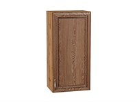 Шкаф верхний с 1-ой дверцей Шале Дуб Вотан, Brown Dreamline, 920, 450 В*Ш*Г 920*450*302, фасад   Brown Dreamline, корпус  Дуб Вотан ms2510VVT_61307