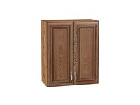 Шкаф верхний с 2-мя дверцами Шале Дуб Вотан, Brown Dreamline, 720, 600 В*Ш*Г 716*600*320, фасад МДФ  Brown Dreamline, корпус  Дуб Вотан ms2510VVT_61323