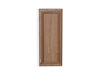Шкаф верхний торцевой Шале Белый, Brown Dreamline, 920 В*Ш*Г 920*300*306, фасад МДФ  Brown Dreamline, корпус  Белый ms2510VVT_53848