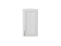 Шкаф верхний торцевой Шале Белый, White Dreamline, 720 В*Ш*Г 716*300*306, фасад МДФ  White Dreamline, корпус  Белый ms2510VVT_53843