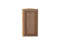 Шкаф верхний торцевой Шале Дуб Вотан, Brown Dreamline, 720 В*Ш*Г 716*300*306, фасад МДФ  Brown Dreamline, корпус  Дуб Вотан ms2510VVT_61340