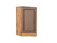 Шкаф нижний торцевой Шале Дуб Вотан, Brown Dreamline В*Ш*Г 816*296*554, фасад МДФ  Brown Dreamline, корпус  Дуб Вотан ms2510VVT_61374