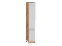 Шкаф пенал с 2-мя дверцами Шале Дуб Вотан, White Dreamline, 2340, 400 В*Ш*Г 2336*400*576, фасад МДФ  White Dreamline, корпус  Дуб Вотан ms2510VVT_61406