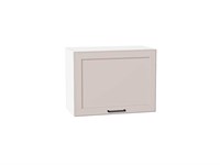 Шкаф верхний горизонтальный Барселона Белый, Кашемир, 460, 600 В*Ш*Г 458*600*324, фасад МДФ  Кашемир, корпус  Белый ms2510VVT_74056