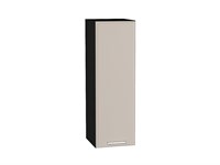 Шкаф верхний с 1-ой дверцей Квадро Graphite, Кашемир, 920, 300 В*Ш*Г 920*300*321, фасад МДФ  Кашемир, корпус  Graphite ms2510VVT_73109