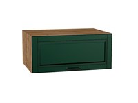 Шкаф верхний горизонтальный глубокий Дублин Дуб Вотан, Special Green, 800 В*Ш*Г 358*800*574, фасад МДФ  Special Green, корпус  Дуб Вотан ms2510VVT_72794