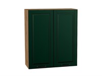 Шкаф верхний с 2-мя дверцами Дублин Дуб Вотан, Special Green, 920, 800 В*Ш*Г 920*800*318, фасад МДФ  Special Green, корпус  Дуб Вотан ms2510VVT_73142
