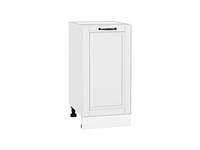 Шкаф нижний с 1-ой дверцей Дублин Белый, Special White, 400 В*Ш*Г 816*400*478, фасад МДФ  Special White, корпус  Белый ms2510VVT_73365