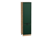 Шкаф пенал с 2-мя дверцами Дублин Дуб Вотан, Special Green, 2340, 600 В*Ш*Г 2336*600*574, фасад МДФ  Special Green, корпус  Дуб Вотан ms2510VVT_73759