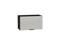 Шкаф верхний горизонтальный Евро Лайн Graphite, Агат, 360, 600 В*Ш*Г 358*600*318, фасад МДФ  Агат, корпус  Graphite ms2510VVT_58873