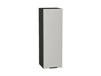 Шкаф верхний с 1-ой дверцей Евро Graphite, Агат, 920, 300 В*Ш*Г 920*300*318, фасад МДФ  Агат, корпус  Graphite ms2510VVT_59298