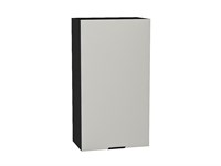 Шкаф верхний с 1-ой дверцей Евро Graphite, Агат, 920, 500 В*Ш*Г 920*500*318, фасад МДФ  Агат, корпус  Graphite ms2510VVT_59301