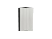 Шкаф верхний торцевой Евро Лайн Graphite, Агат, 720 В*Ш*Г 716*300*304, фасад МДФ  Агат, корпус  Graphite ms2510VVT_59394
