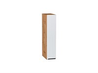 Шкаф верхний бутылочница Евро Лайн Дуб Вотан, Белый, 150 В*Ш*Г 716*150*318, фасад МДФ  Белый, корпус  Дуб Вотан ms2510VVT_61812