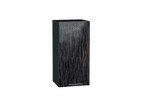 Шкаф верхний с 1-ой дверцей Валерия-М Graphite, Черный металлик дождь, 720, 350 В*Ш*Г 716*350*318, фасад МДФ  Черный металлик дождь, корпус  Graphite ms2510VVT_65475