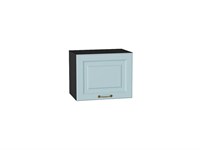 Шкаф верхний горизонтальный Ницца Graphite, Голубой, 450 В*Ш*Г 358*450*318, фасад МДФ  Голубой, корпус  Graphite ms2510VVT_74195