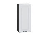 Шкаф верхний с 1-ой дверцей Ницца Graphite, Blanco, 920, 400 В*Ш*Г 920*400*318, фасад МДФ  Blanco, корпус  Graphite ms2510VVT_44125