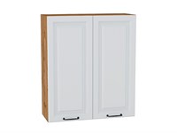 Шкаф верхний с 2-мя дверцами Ницца Дуб Вотан, Blanco, 920, 800 В*Ш*Г 920*800*318, фасад МДФ  Blanco, корпус  Дуб Вотан ms2510VVT_64288