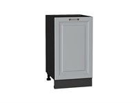 Шкаф нижний с 1-ой дверцей Ницца Graphite, Графит, 450 В*Ш*Г 816*450*478, фасад МДФ  Графит, корпус  Graphite ms2510VVT_54906