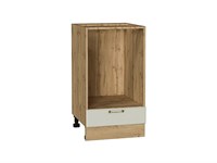 Шкаф нижний под духовку Ницца Дуб Вотан, Агат, 450 В*Ш*Г 816*450*474, фасад МДФ  Агат, корпус  Дуб Вотан ms2510VVT_67188
