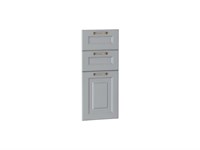 Комплект фасадов Ницца для каркаса Ф-13 Н303 Графит В*Ш*Г 702*296*16, фасад МДФ  Графит ms2510VVT_078-7410 (54263)