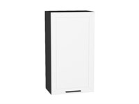 Шкаф верхний с 1-ой дверцей Глетчер Graphite, Айленд Силк, 920, 500 В*Ш*Г 920*500*318, фасад МДФ  Айленд Силк, корпус  Graphite ms2510VVT_55917