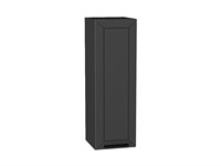 Шкаф верхний с 1-ой дверцей Глетчер Graphite, Маренго Силк, 920, 300 В*Ш*Г 920*300*318, фасад МДФ  Маренго Силк, корпус  Graphite ms2510VVT_43519