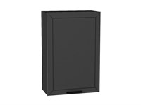 Шкаф верхний с 1-ой дверцей Глетчер Graphite, Маренго Силк, 920, 600 В*Ш*Г 920*600*318, фасад МДФ  Маренго Силк, корпус  Graphite ms2510VVT_43531